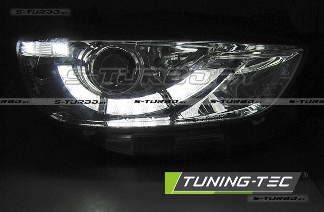 Передние фары CHROME TRUE DRL