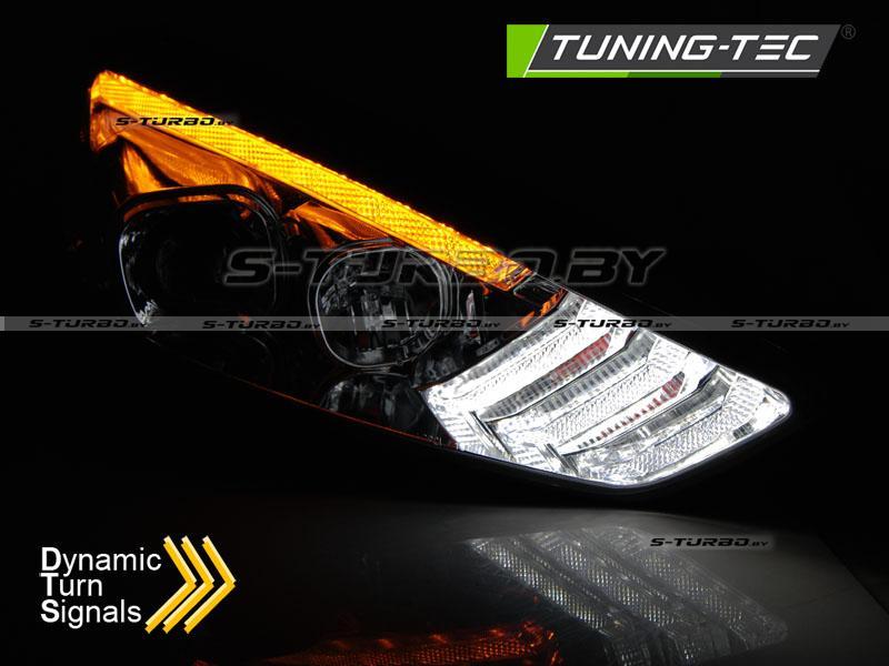 Передние фары CHROME DRL LED SEQ INDICAOR