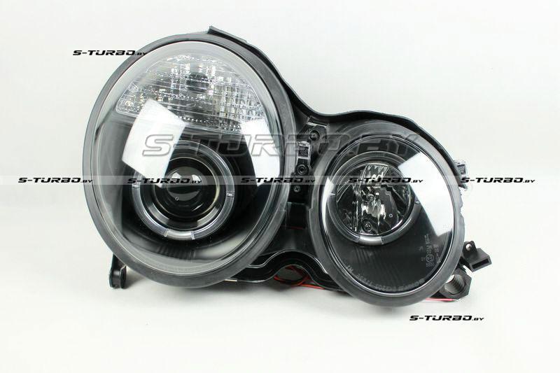 Передние фары ANGEL EYES BLACK