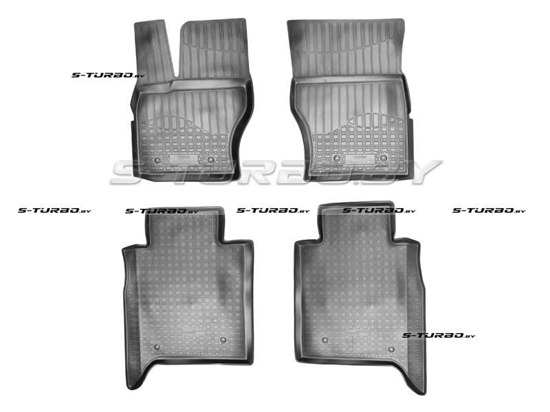 Коврики модельные полиуретановые в салон (высокий борт), long