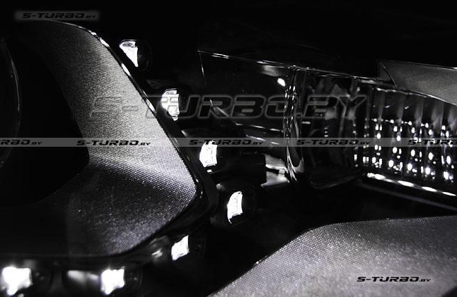 Передние фары TRU DRL BLACK