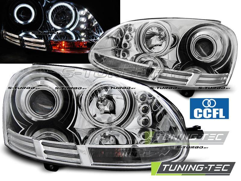 Передние фары ANGEL EYES CHROME CCFL