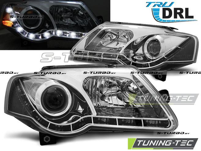 Передние фары TRU DRL CHROME