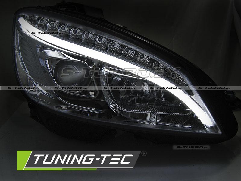 Передние фары CHROME TUBE LIGHT H7