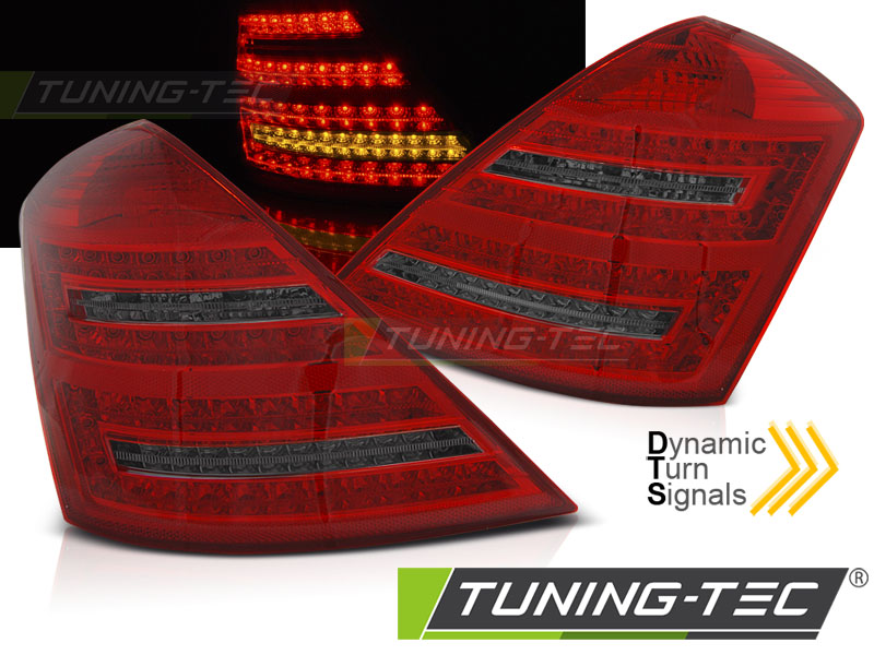Задние фонари RED SMOKE LED SEQ