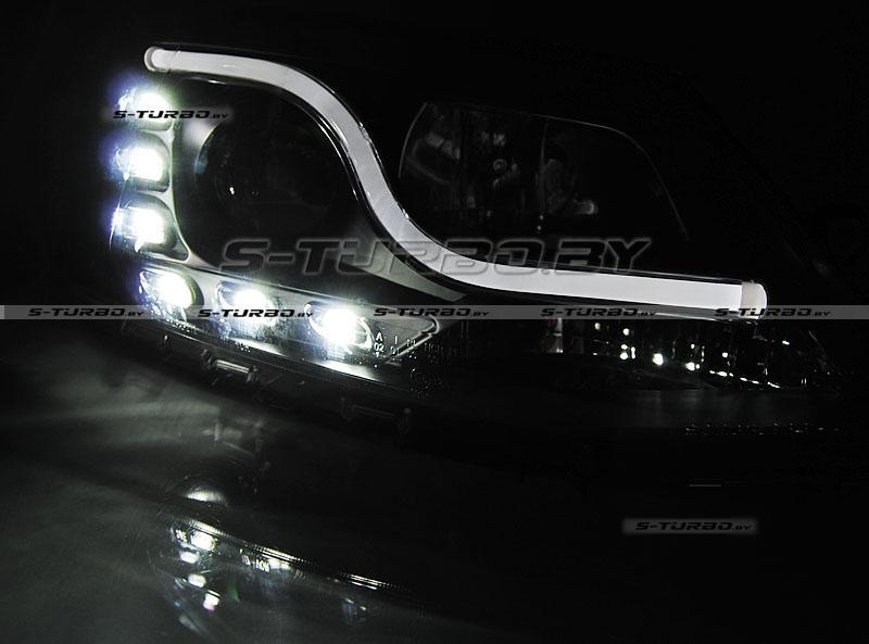 Передние фары TUBE LIGHT TRU DRL BLACK