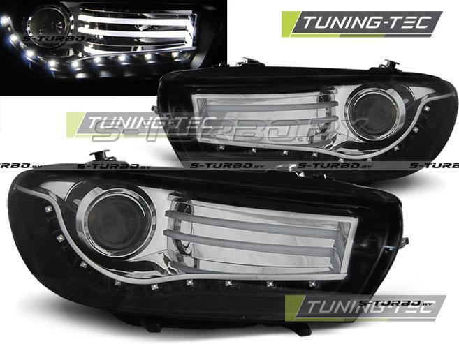 Передние фары BLACK LED