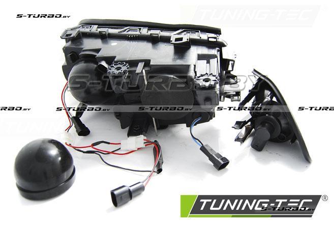 Передние фары ANGEL EYES LED BLACK