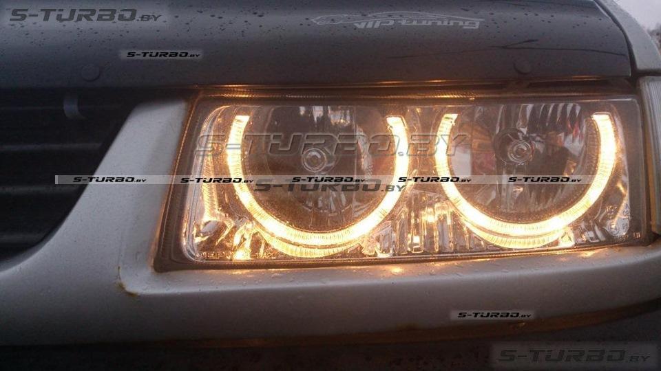 Передние фары ANGEL EYES CHROME