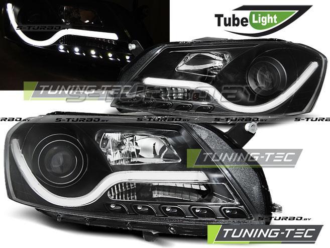 Передние фары LED TUBE LIGHTS BLACK