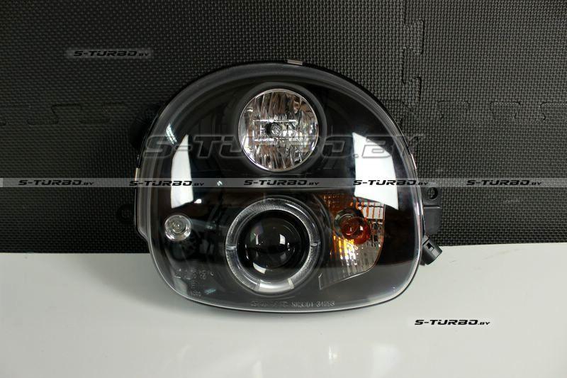 Передние фары ANGEL EYES BLACK