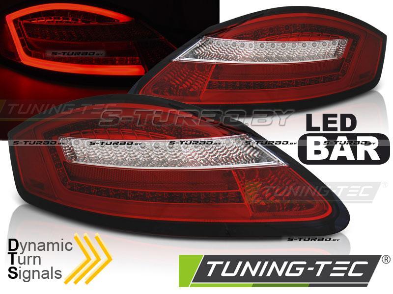 Задние фонари RED WHITE SEQ LED