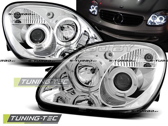 Передние фары ANGEL EYES CHROME