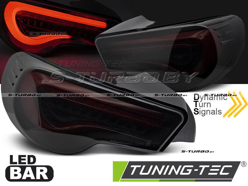 Задние фонари LED BAR BLACK SMOKE RED SEQ