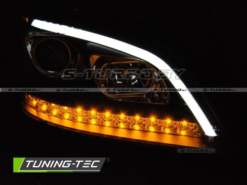 Передние фары BLACK LED SEQ