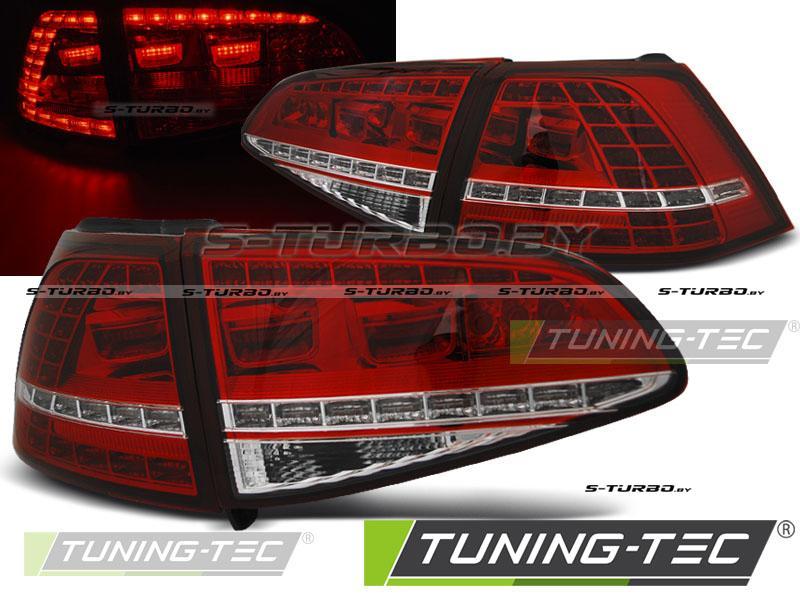 Задние фонари RED WHITE LED GTI LOOK