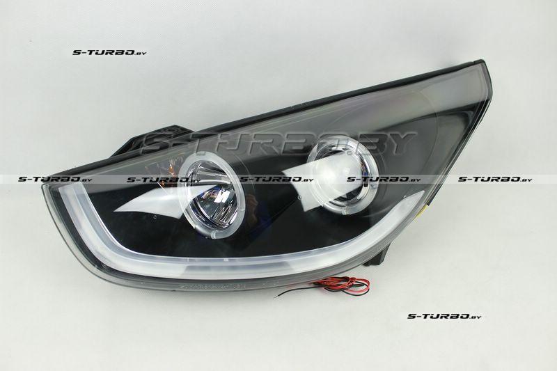 Передние фары BLACK TUBE LIGHT