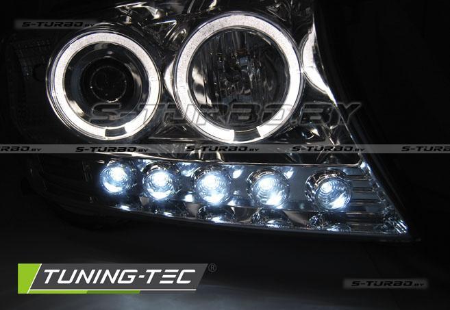 Передние фары ANGEL EYES CHROME