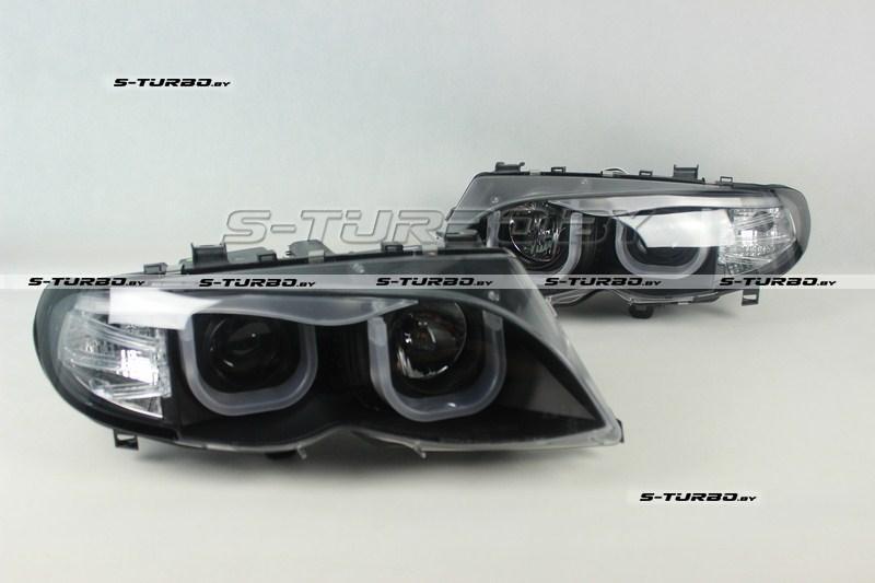 Передние фары ANGEL EYES BLACK 3D
