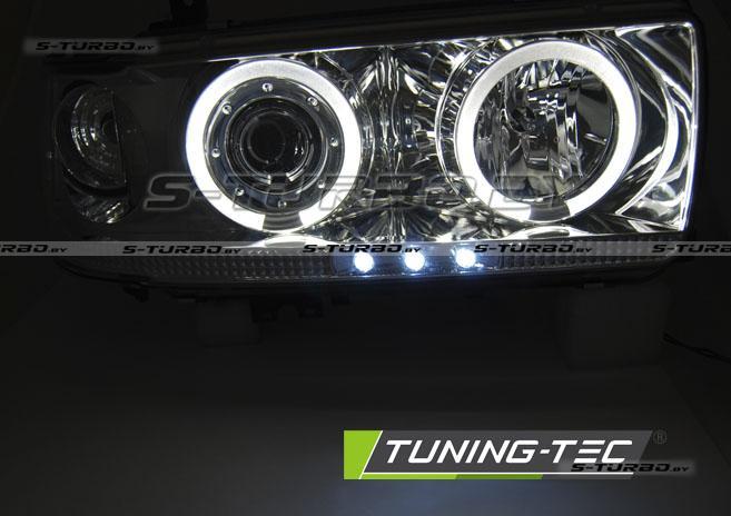 Передние фары ANGEL EYES CHROME