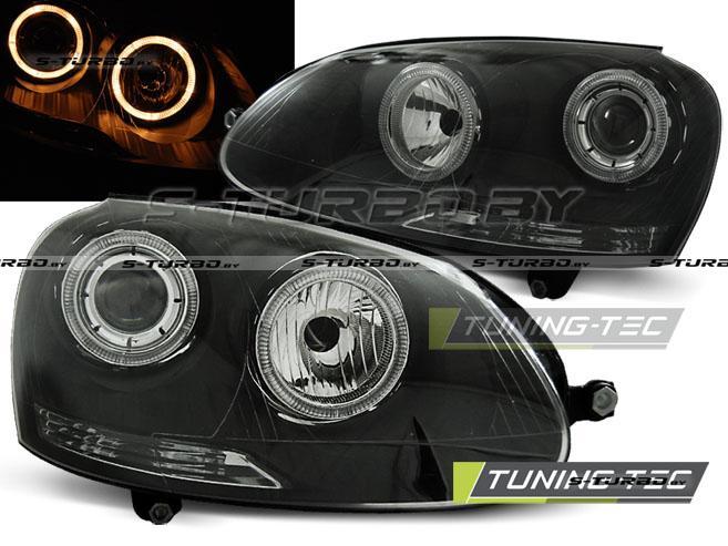 Передние фары ANGEL EYES BLACK