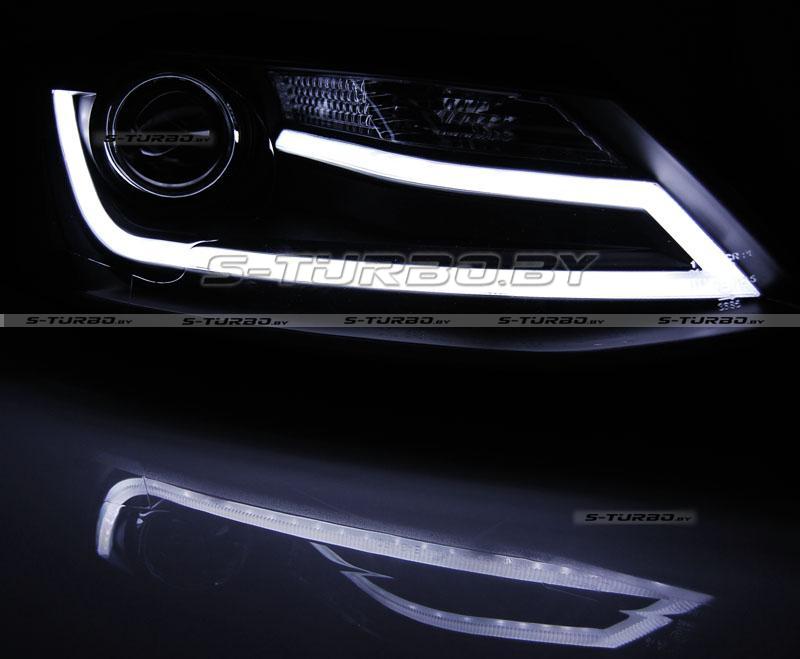 Передние фары TUBE LIGHT BLACK