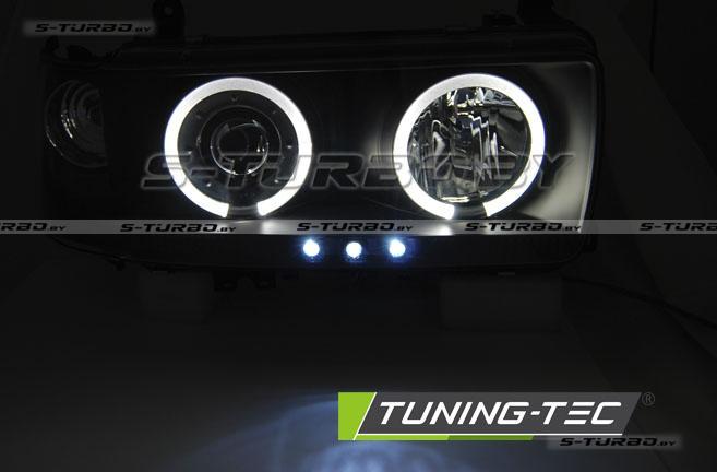 Передние фары ANGEL EYES BLACK