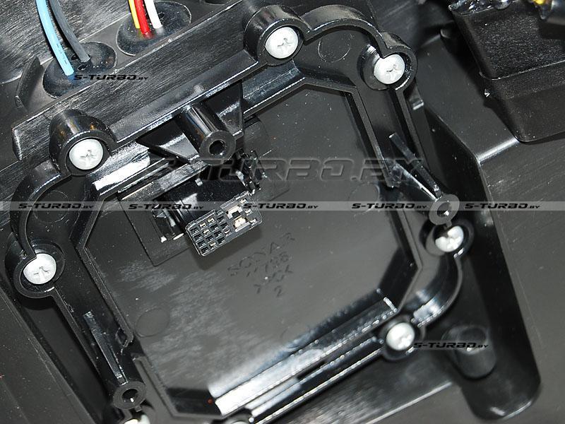Передние фары BLACK XENON D2S