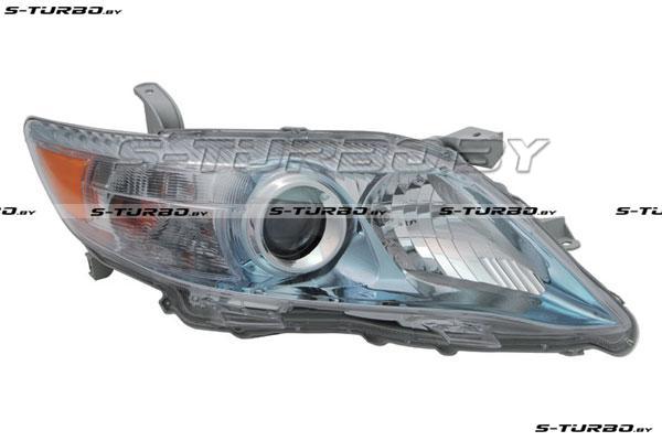 Передняя фара (правая) USA-type, HYBRID-модель, голубая