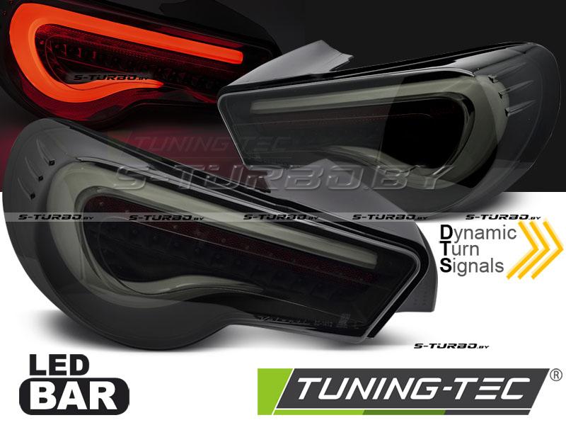 Задние фонари LED BAR BLACK SMOKE WHITE SEQ