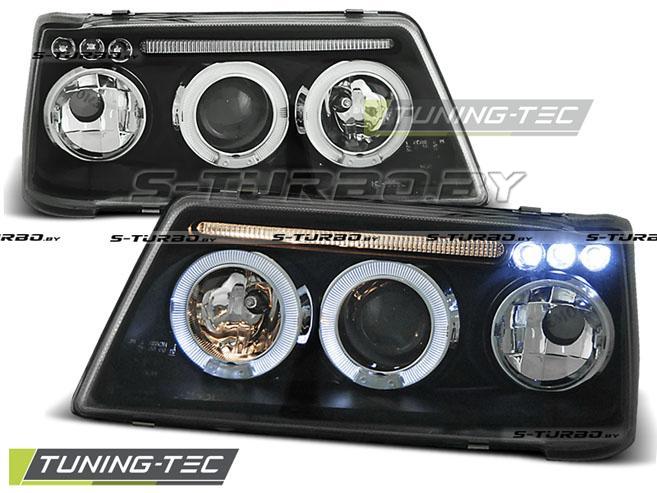 Передние фары ANGEL EYES BLACK