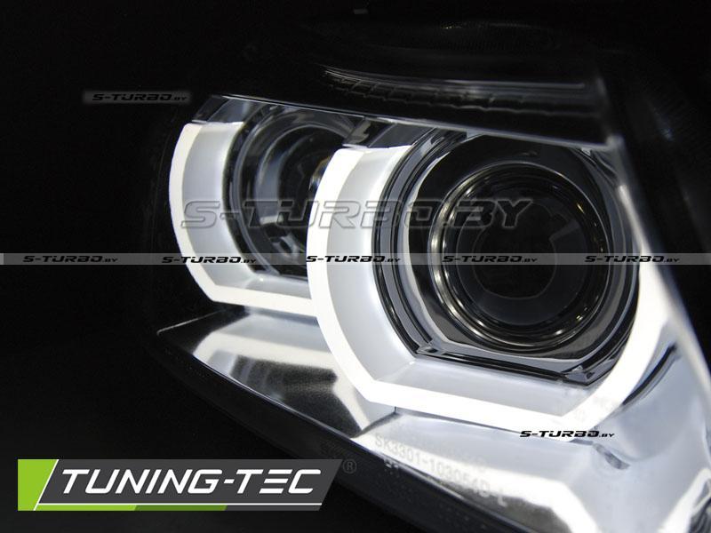 Передние фары HID DRL BLACK LED INDICATOR