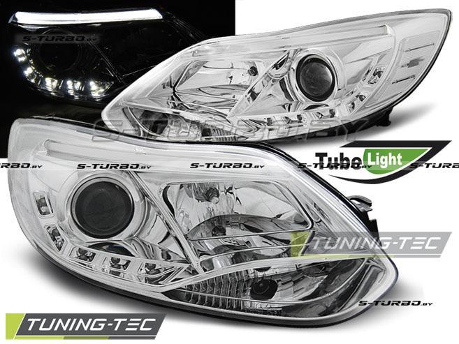 Передние фары TUBE LIGHTS CHROME