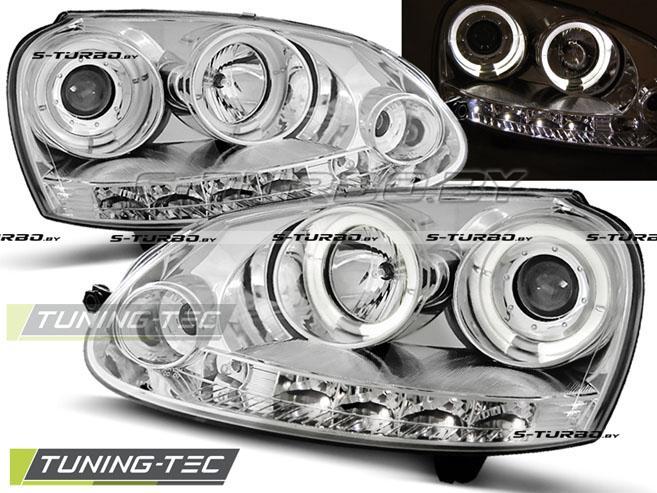 Передние фары ANGEL EYES CHROME