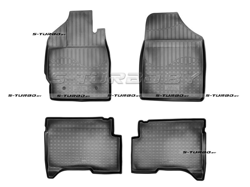 Коврики модельные полиуретановые в салон (высокий борт)