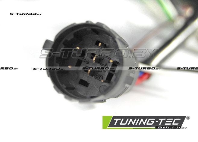 Передние фары BLACK DRL LED
