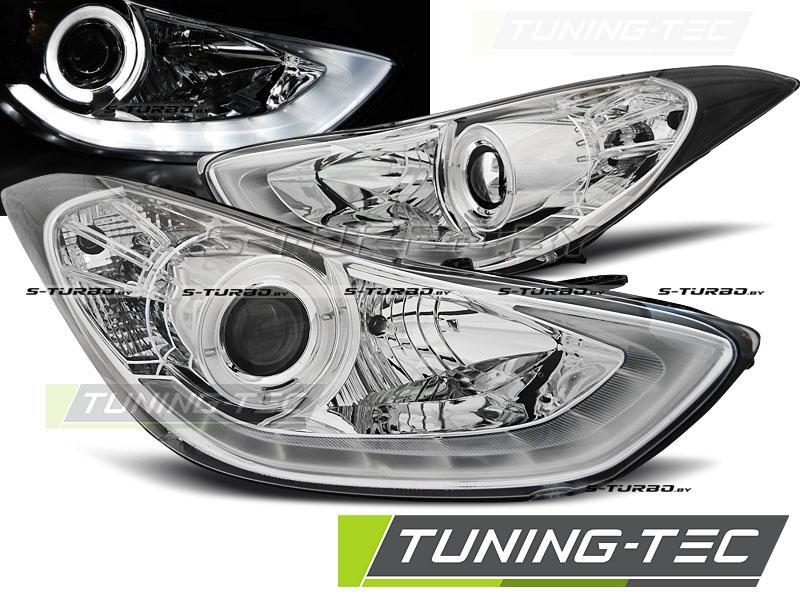 Передние фары LED DAYLIGHT CHROME