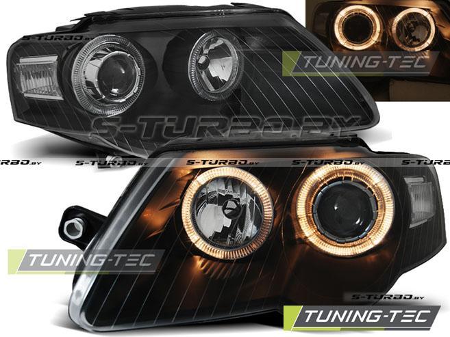 Передние фары ANGEL EYES BLACK