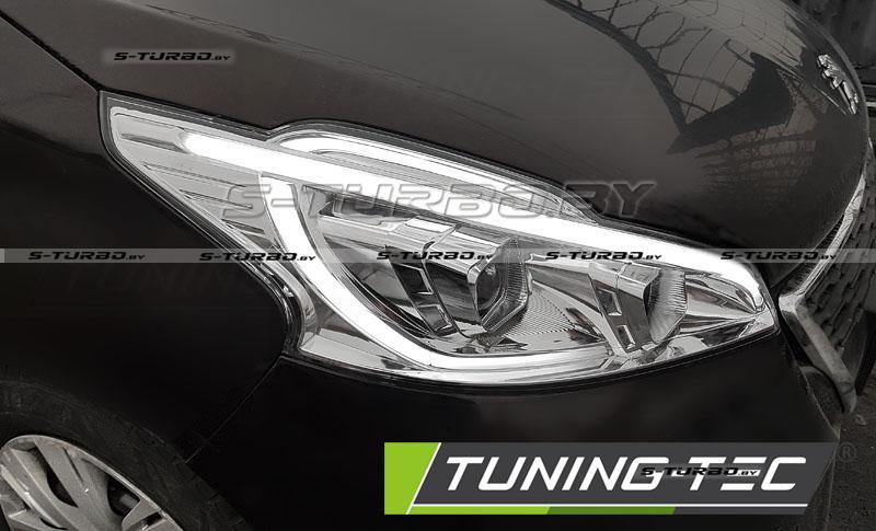 Передние фары TUBE LIGHT CHROME