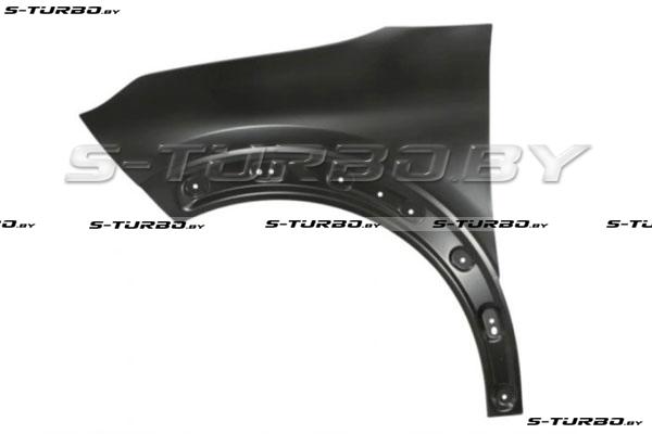 Крыло переднее (левое) с отв. под накладку, сталь