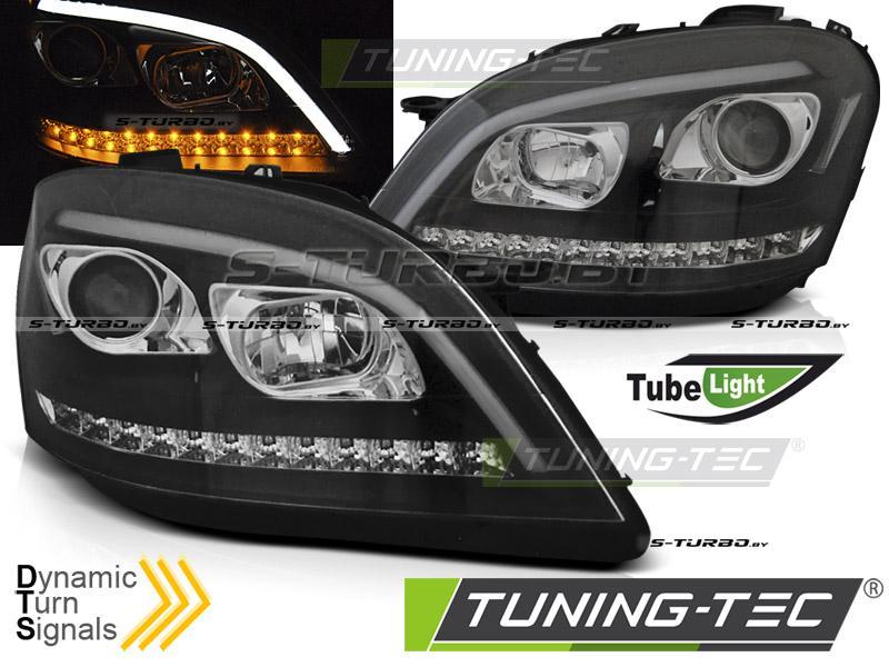 Передние фары BLACK LED SEQ