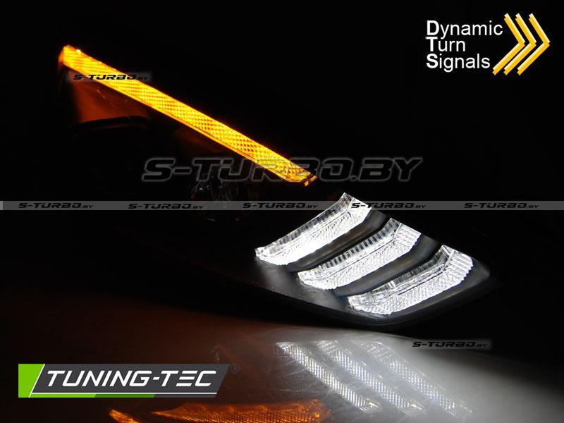 Передние фары BLACK DRL LED SEQ INDICAOR
