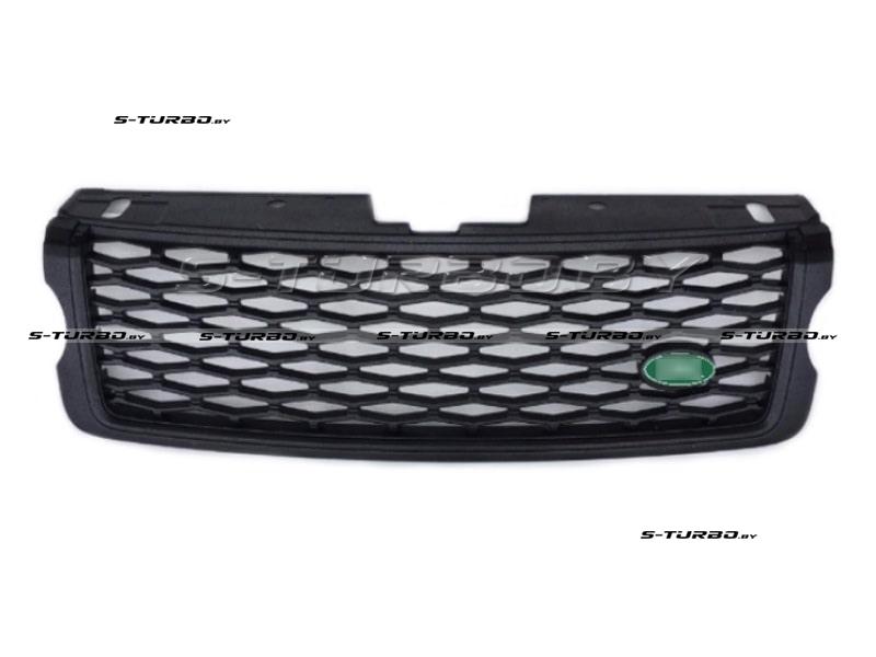 Решетка в бампер (центральная) черная