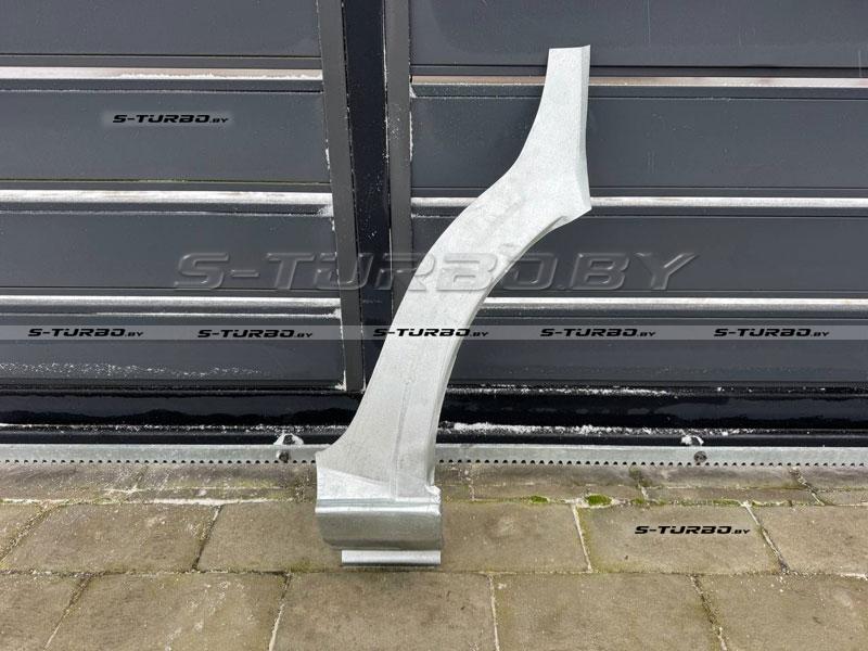 Арка задняя (левая) передняя часть (сапожок) с заходом на порог, заводской штамп