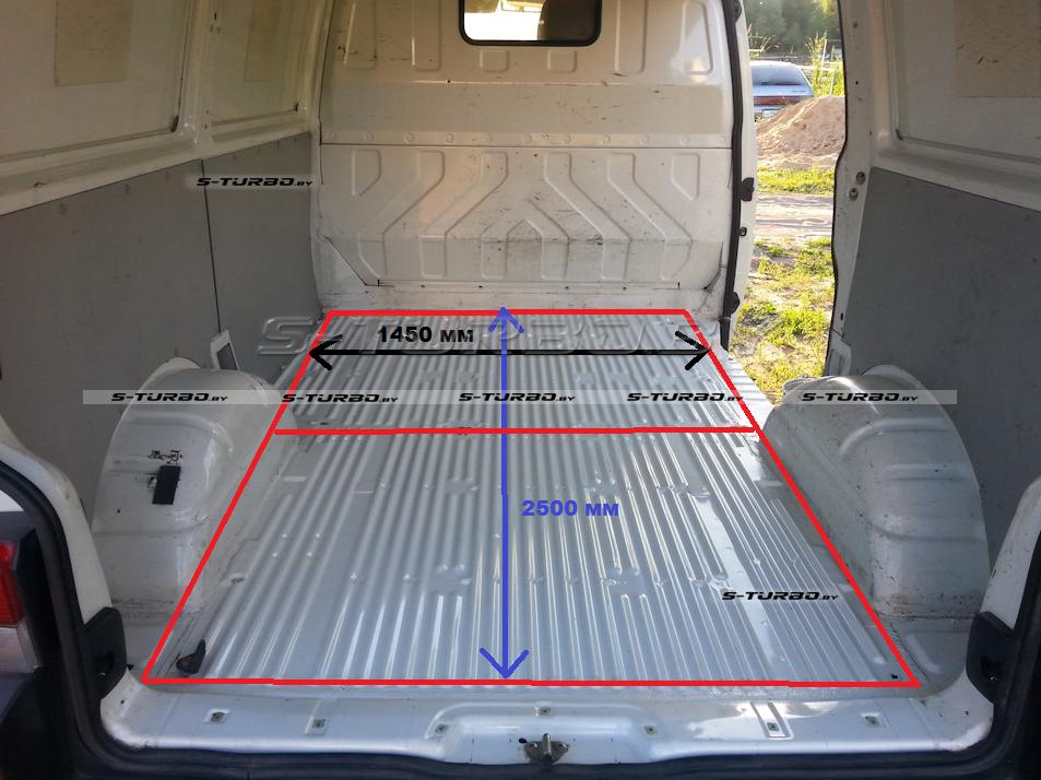 Ремкомплект днища кузова модельный VW T4 (усиленный) на всю длину кузова, из 2-ух частей