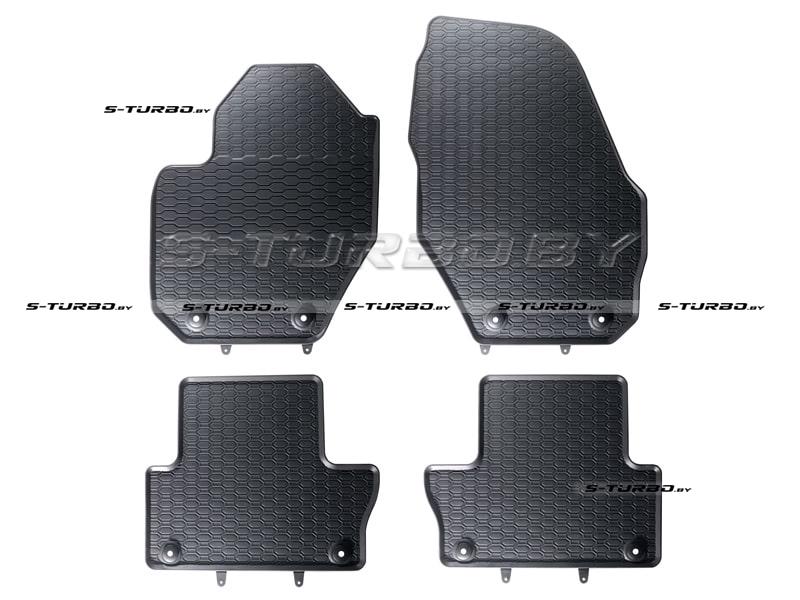 Коврики модельные резиновые в салон (низкий борт)