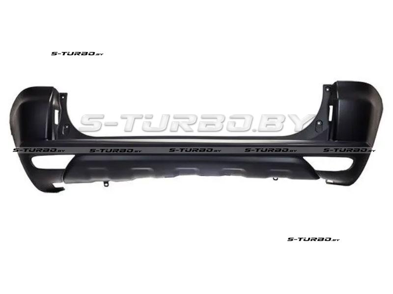 Бампер задний, без отв. под парктроники, 2010-2015