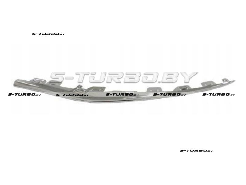 Молдинг переднего бампера (левый) хром
