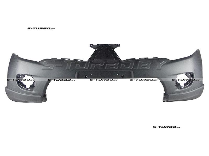 Бампер передний (грунтованный) с отв. под противотуманки, 2010-2015
