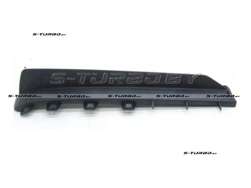 Спойлер переднего бампера (левый) текстурный